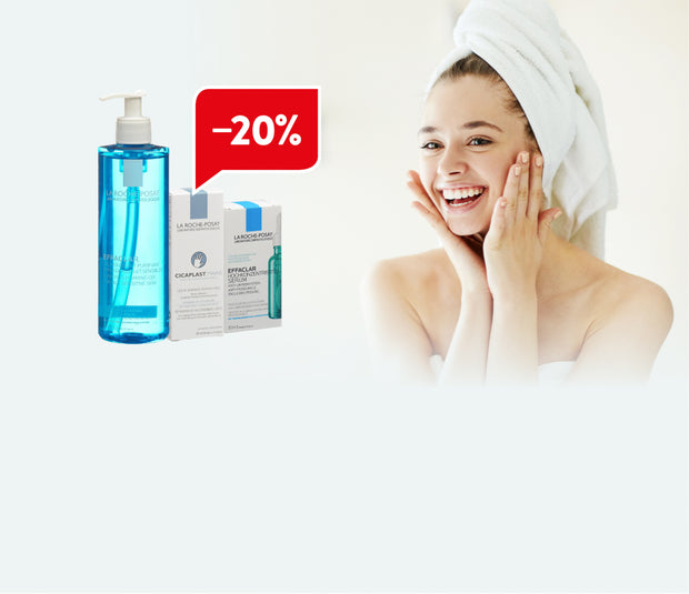 Banner image for: 20% Rabatt auf das gesamte Sortiment von La Roche Posay