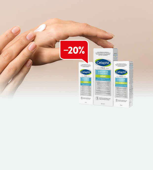 Banner image for: 20% Rabatt auf <br> Cetaphil Handcremen