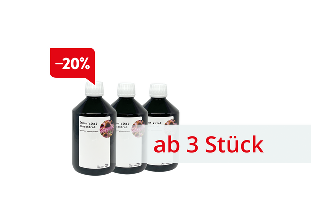Naturage Immun Vital: 20% Rabatt ab 3 Stück