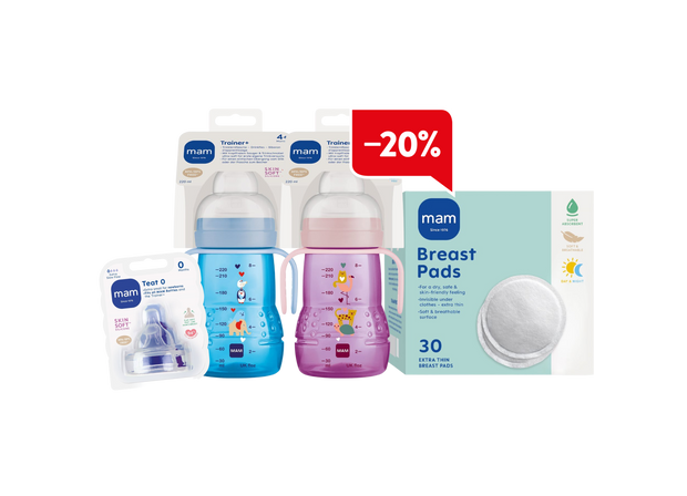 20% Rabatt auf MAM