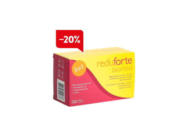 20% Rabatt auf Reduforte Biomed