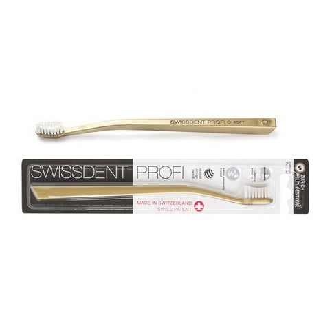 Swissdent Whitening Zahnbürste gold