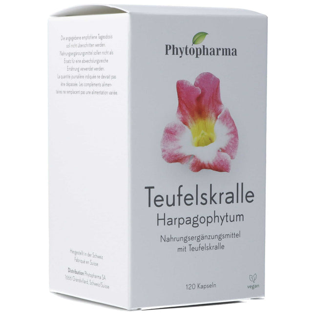 Phytopharma Teufelskralle Harpagophytum Kaps Ds 120 Stk