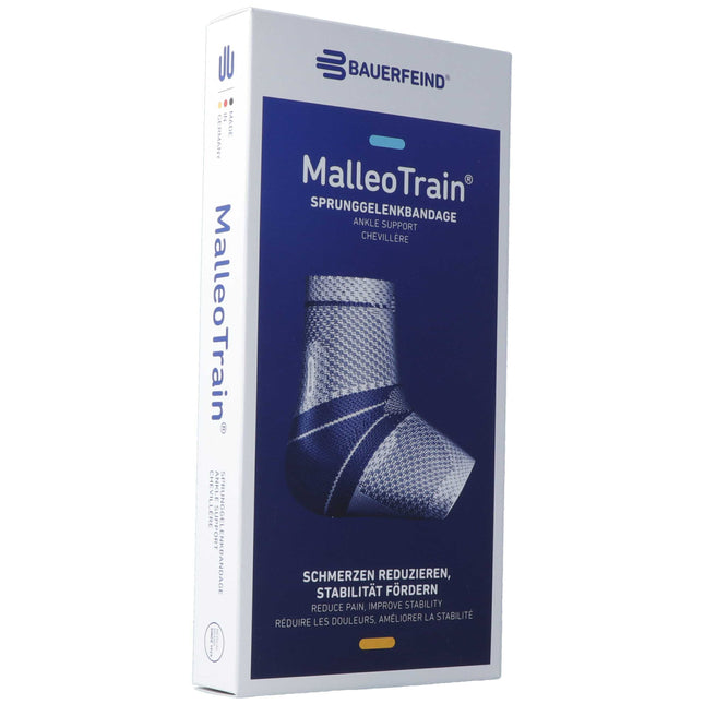 BAUERFEIND MalleoTrain Aktivbandage Gr5 rechts titan
