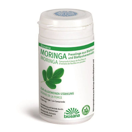 BIOSANA Moringa Blattplv/Extrakt Tabl