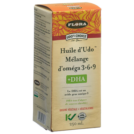 Udos Choice Omega-3-DHA Öl Fl 250 ml