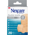 3M Nexcare Pflaster Flexible Textile Universal 3 Grössen assortiert 20 Stk