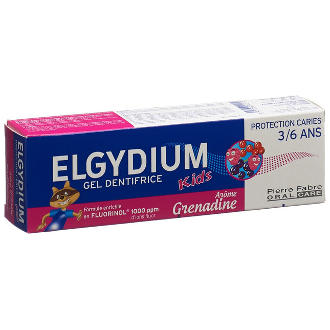 Elgydium Kids rote Beeren 3-6 Jahre Zahnpasta 50 ml