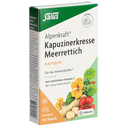 Salus Alpenkraft Kapuzinerkresse-Meerrettich Kaps 30 Stk