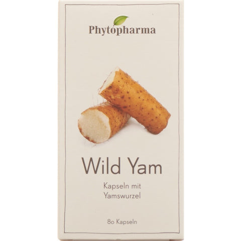 Phytopharma Wild Yam Kaps 400 mg 80 Stk