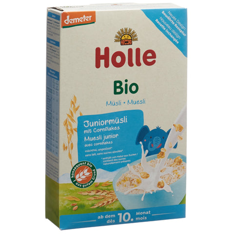 Holle Bio-Juniormüsli Mehrkorn mit Cornflakes 250 g