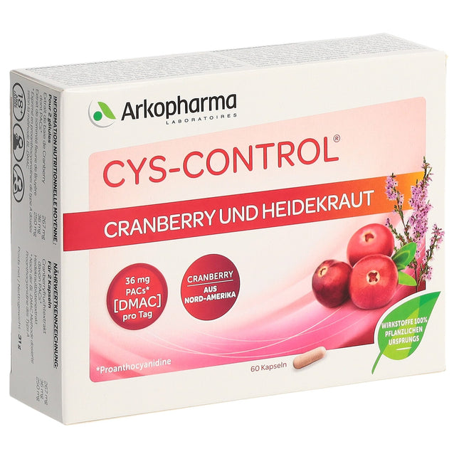 CYS-CONTROL Kaps Cranberry und Heidekraut