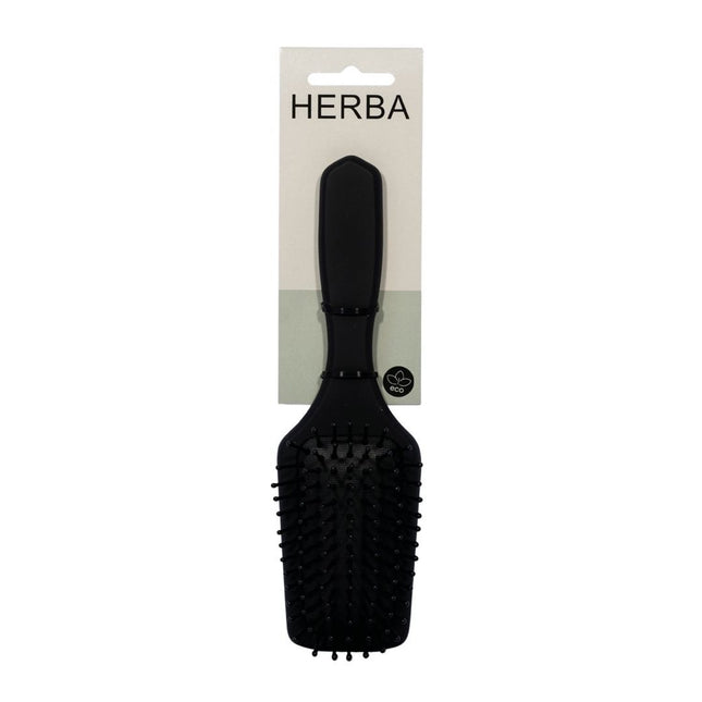 Herba Mini Haarbürste Softtouch schwarz