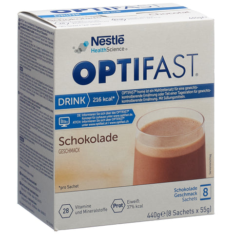 Optifast Drink Schokolade 8 Btl 55 g