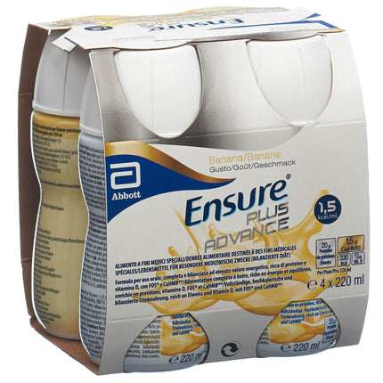 Ensure Plus Advance Banane 4 x 220 ml