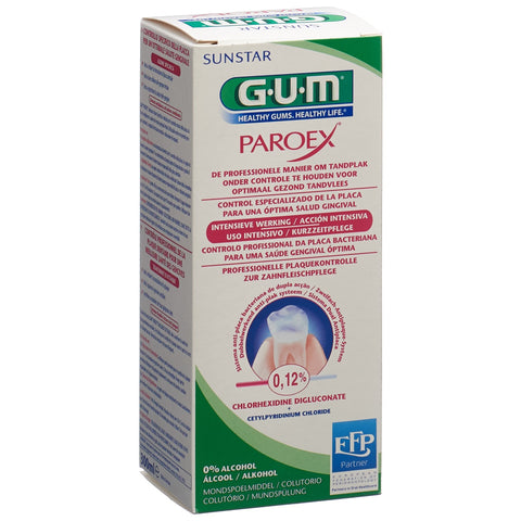 GUM Paroex Mundspülung 0.12 % Chlorhexidin 300 ml