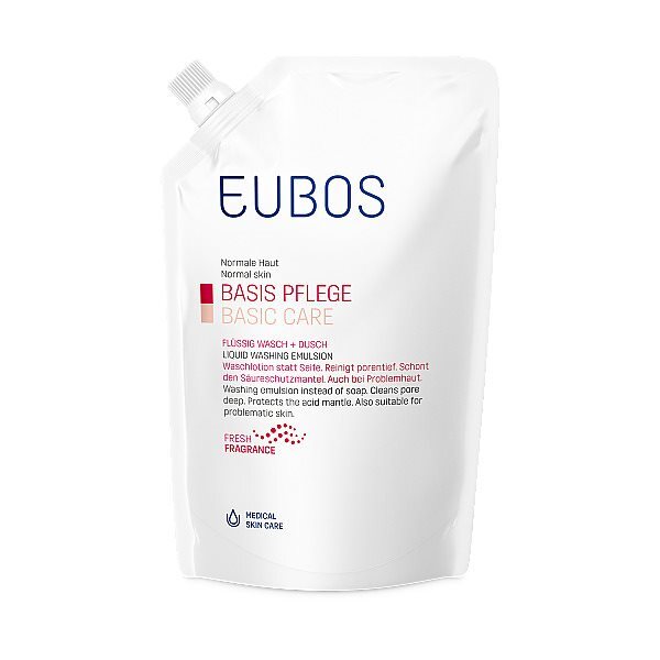 Eubos Seife parfüm rosa refill 400 ml