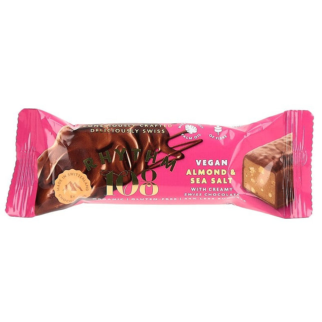 RHYTHM108 Sweet N Salty Almond Chocolate Bar 33 g