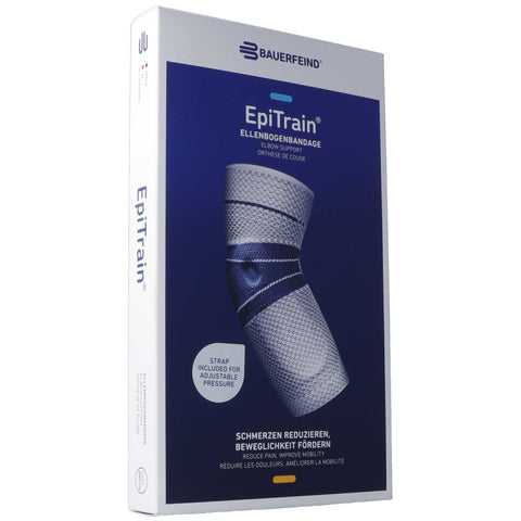 BAUERFEIND EpiTrain Aktivbandage Gr5 mit Gurt titan