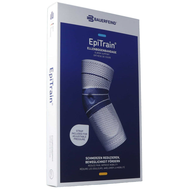 BAUERFEIND EpiTrain Aktivbandage Gr5 mit Gurt titan