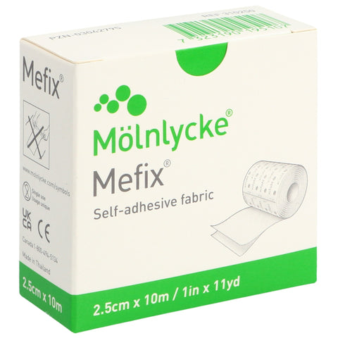Mefix Fixationsvlies 2.5cmx10m Rolle
