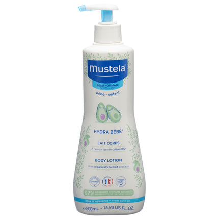 Mustela Hydra Bébé Körpermilch normale Haut