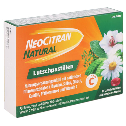 NeoCitran Natural Lutschpastillen 16 Stk