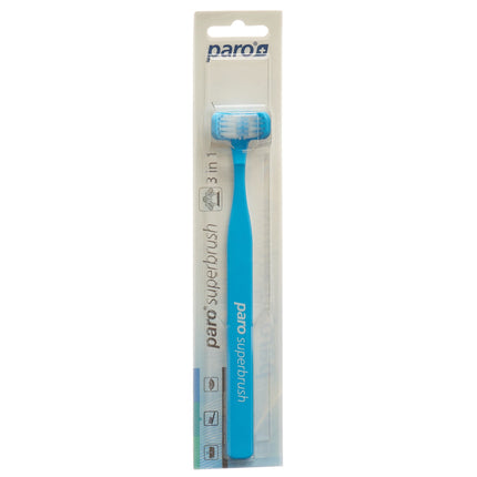 paro Super Brush Drei-Kopf-Bürste