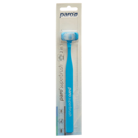 paro Super Brush Drei-Kopf-Bürste