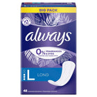 always Slipeinlage Daily Protect Long 0% Duft- & Farbstoffe BigPack 48 Stk