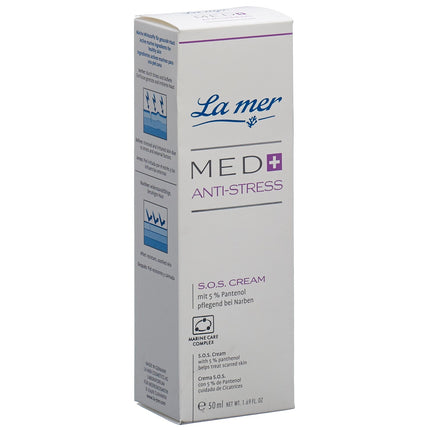 La mer Med+ Anti-Stress S.O.S. Cream ohne Parfum Tb 50 ml