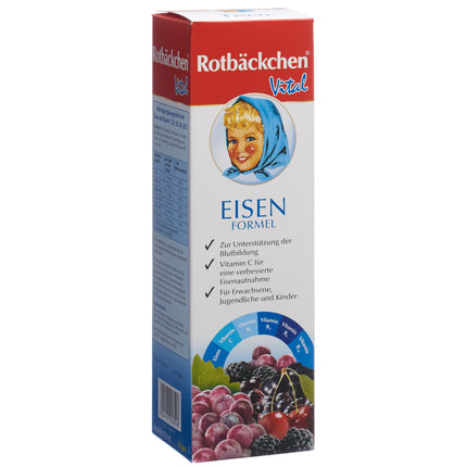 Rabenhorst Rotbäckchen Vital Eisen Formel Fl 450 ml