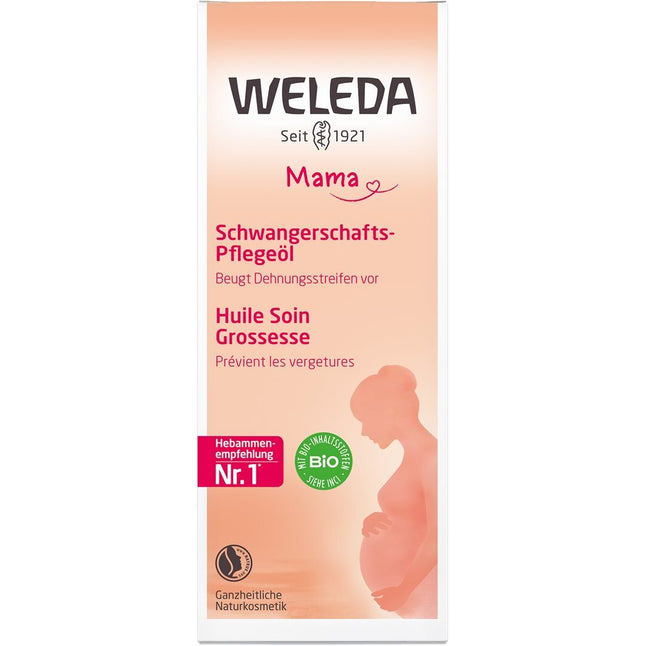 Weleda MAMA Pflege-Öl Schwangerschaft Disp 100 ml