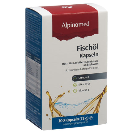 ALPINAMED Fischöl Kaps 100 Stk