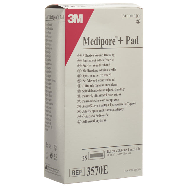 3M MEDIPORE+PAD