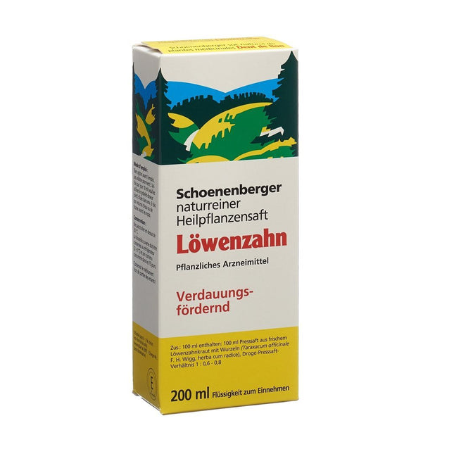 Schoenenberger Löwenzahn Heilpflanzensaft Fl 200 ml