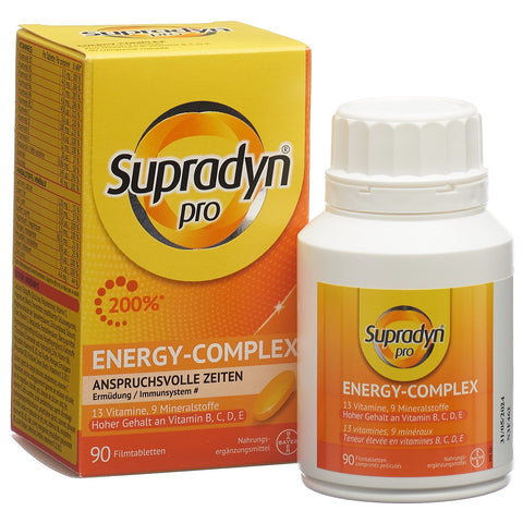 Supradyn pro energy-complex (Nahrungsergänzungsmittel), Filmtabletten