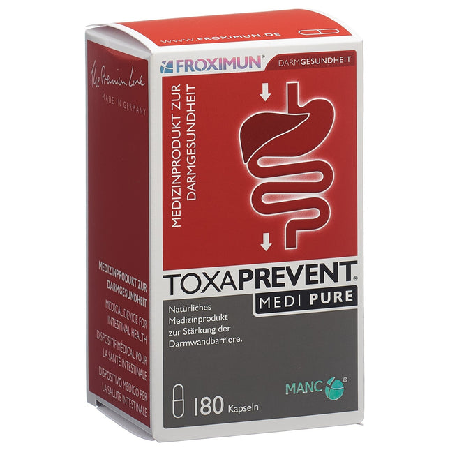 TOXAPREVENT Medi Pure Kaps 180 Stk