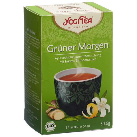 Yogi Tea Grüner Morgen 17 Btl 1.8 g