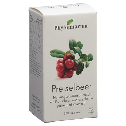 PHYTOPHARMA Preiselbeer Tabl