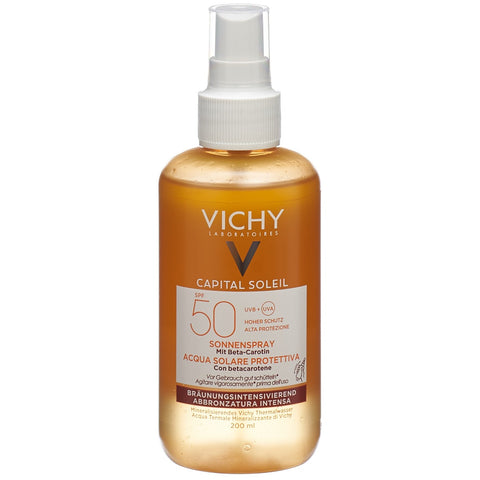 Vichy Capital Soleil Frische Spray bronzante LSF50 Fl 200 ml