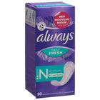 always Slipeinlage Daily Fresh Normal ohne Duft 30 Stk