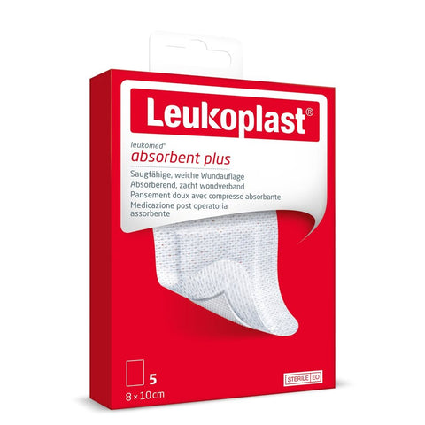 Leukoplast Leukomed 8x10cm steril 5 Stk