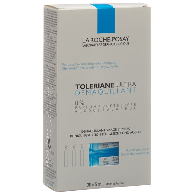 La Roche Posay Respect Toleriane démaquillant yeux 30 x 5 ml