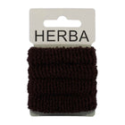Herba Haarbinder 4cm frottée braun 4 Stk