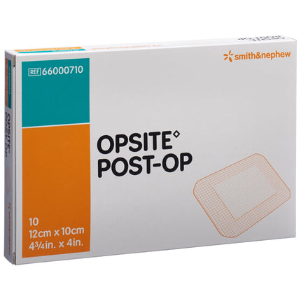 Opsite Post OP Folienverband 12x10cm steril 10 Btl