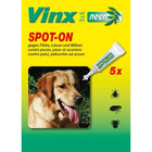 Vinx Bio Spot On Tropfen mit Neem Hund 5 x 1 ml