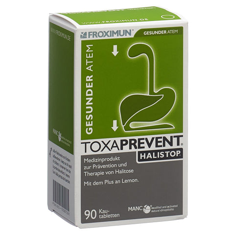 TOXAPREVENT HALISTOP Kautabl 90 Stk