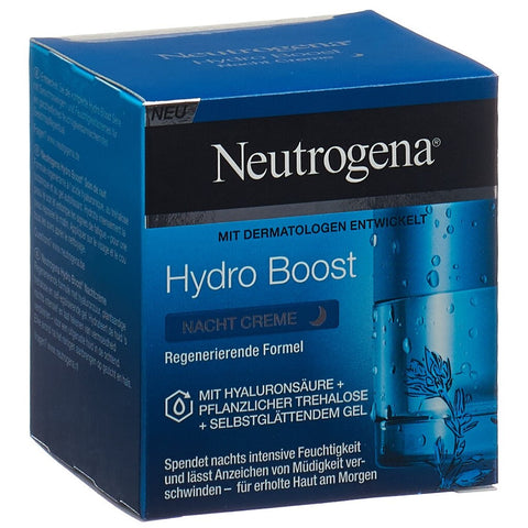 Neutrogena Hydro Boost Nacht Crème Topf 50 ml