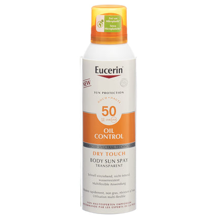 Eucerin SUN Body Spray Oil Control Dry Touch LSF50 200 ml